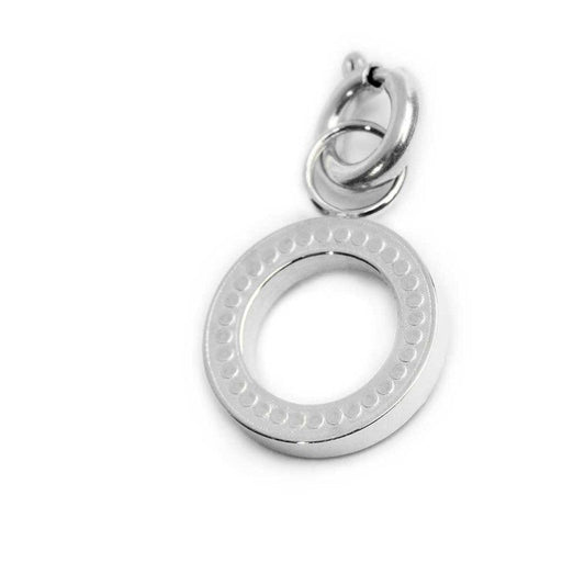 Charm lettera O con cristalli - Desidero