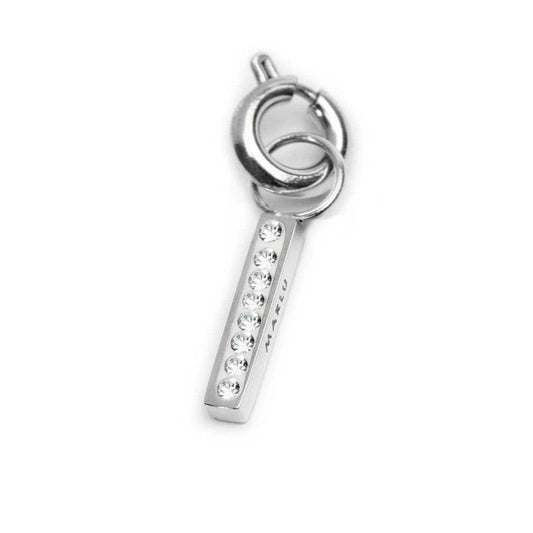 Charm lettera I con cristalli - Desidero