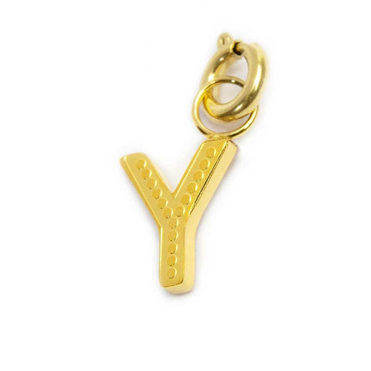 Charm lettera Y con cristalli - Desidero