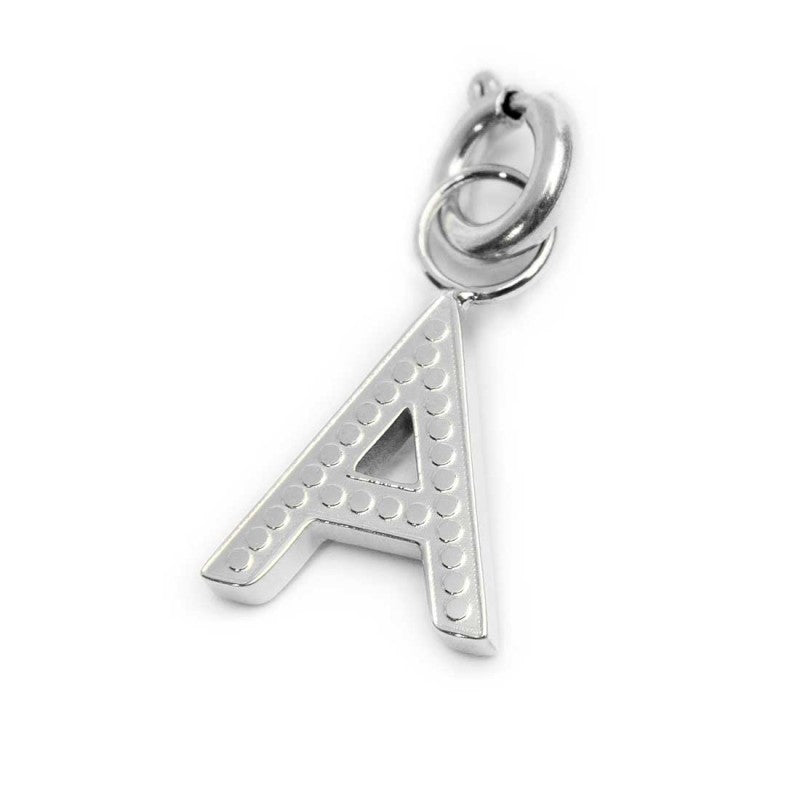 Charm lettera A con cristalli - Desidero