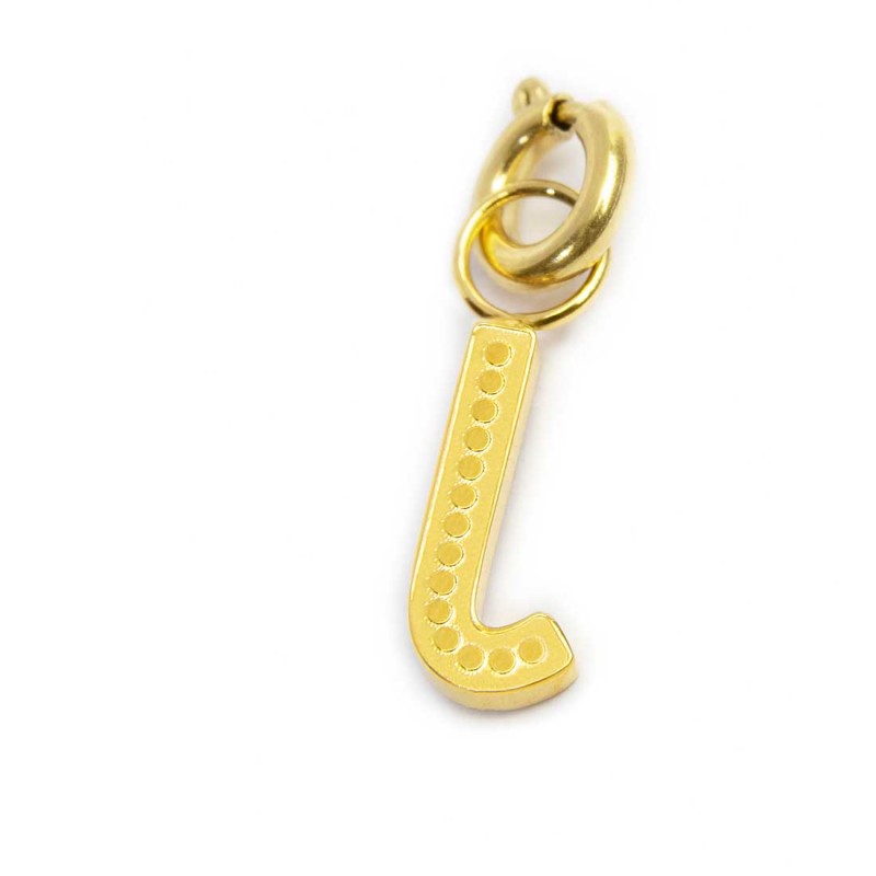 Charm lettera J con cristalli - Desidero