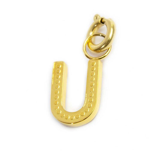 Charm lettera U con cristalli - Desidero