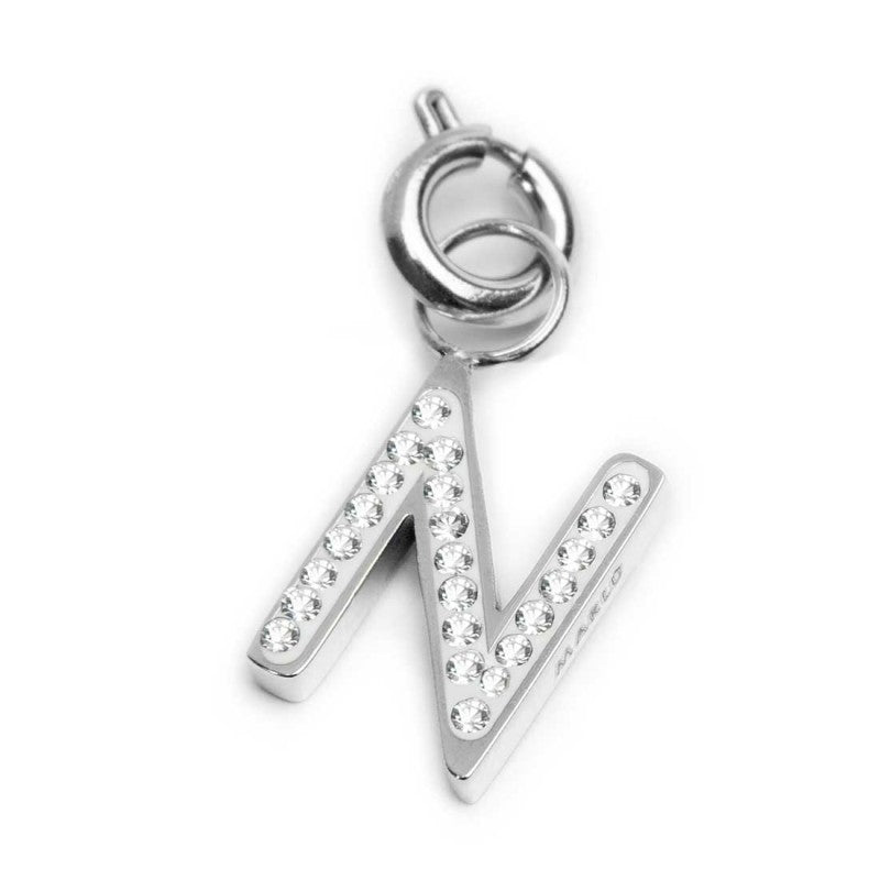 Charm lettera N con cristalli - Desidero