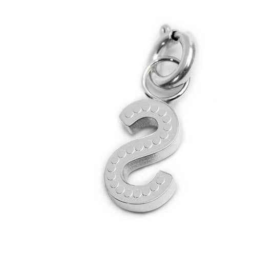 Charm lettera S con cristalli - Desidero