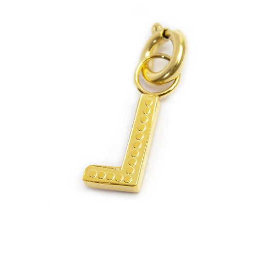 Charm lettera L con cristalli - Desidero