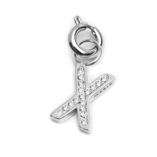 Charm lettera X con cristalli - Desidero