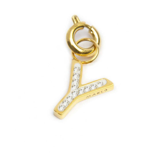 Charm lettera Y con cristalli - Desidero