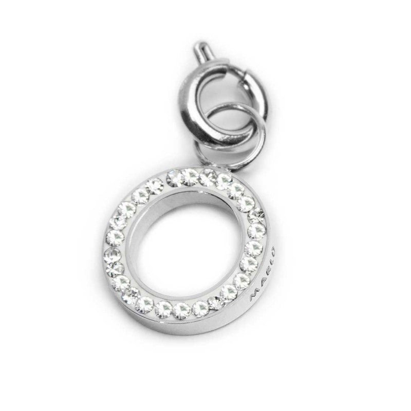 Charm lettera O con cristalli - Desidero