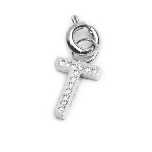 Charm lettera T con cristalli - Desidero