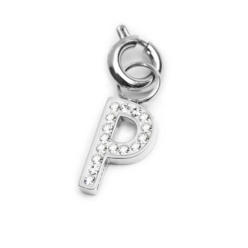 Charm lettera P con cristalli - Desidero