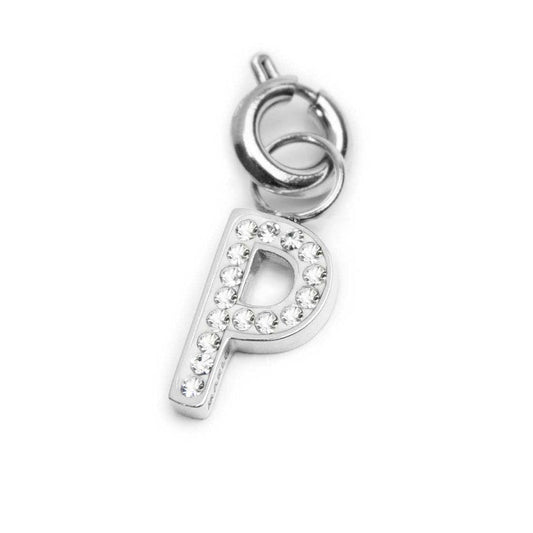 Charm lettera P con cristalli - Desidero