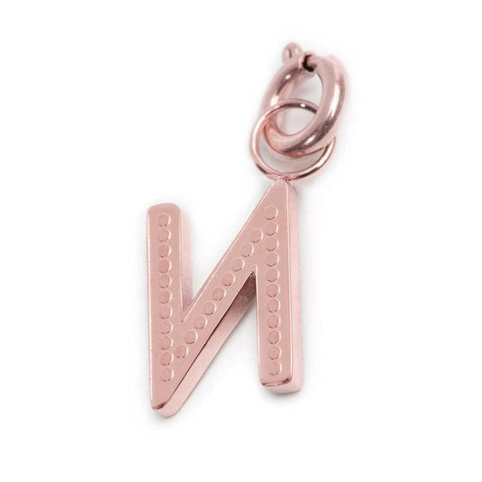 Charm lettera N con cristalli - Desidero