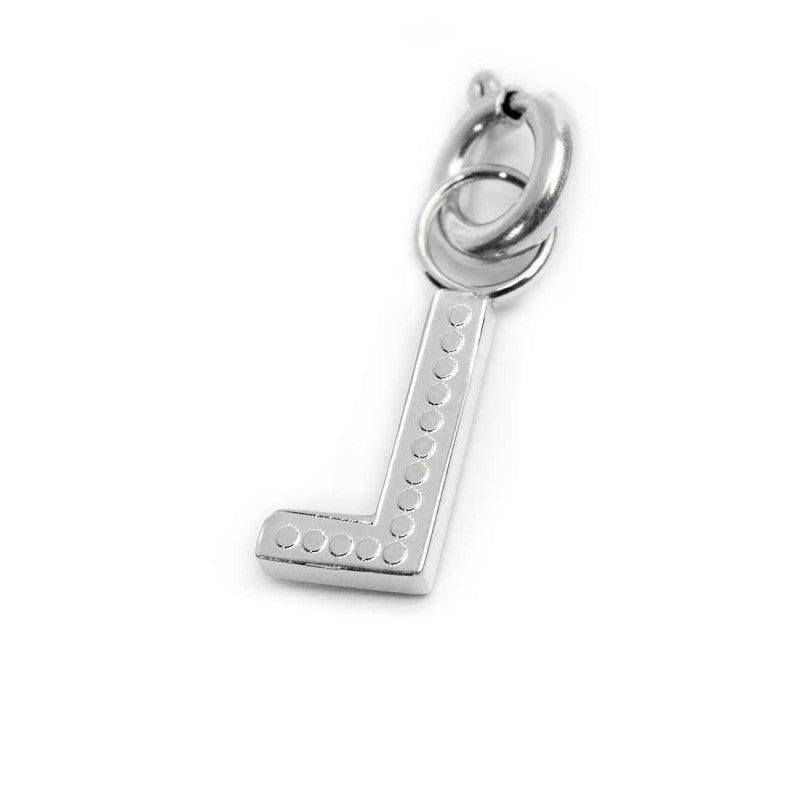 Charm lettera L con cristalli - Desidero
