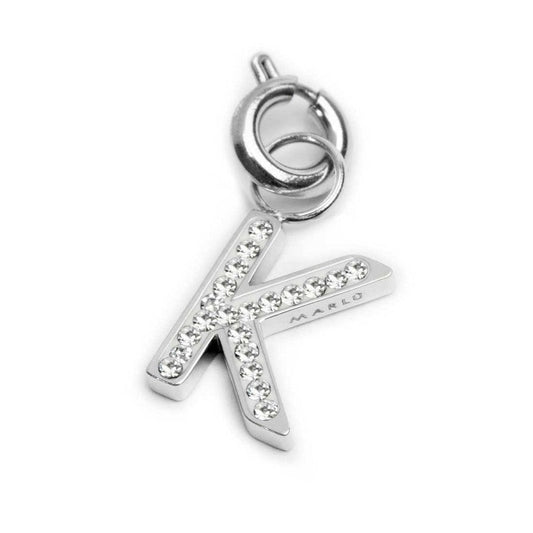 Charm lettera K con cristalli - Desidero
