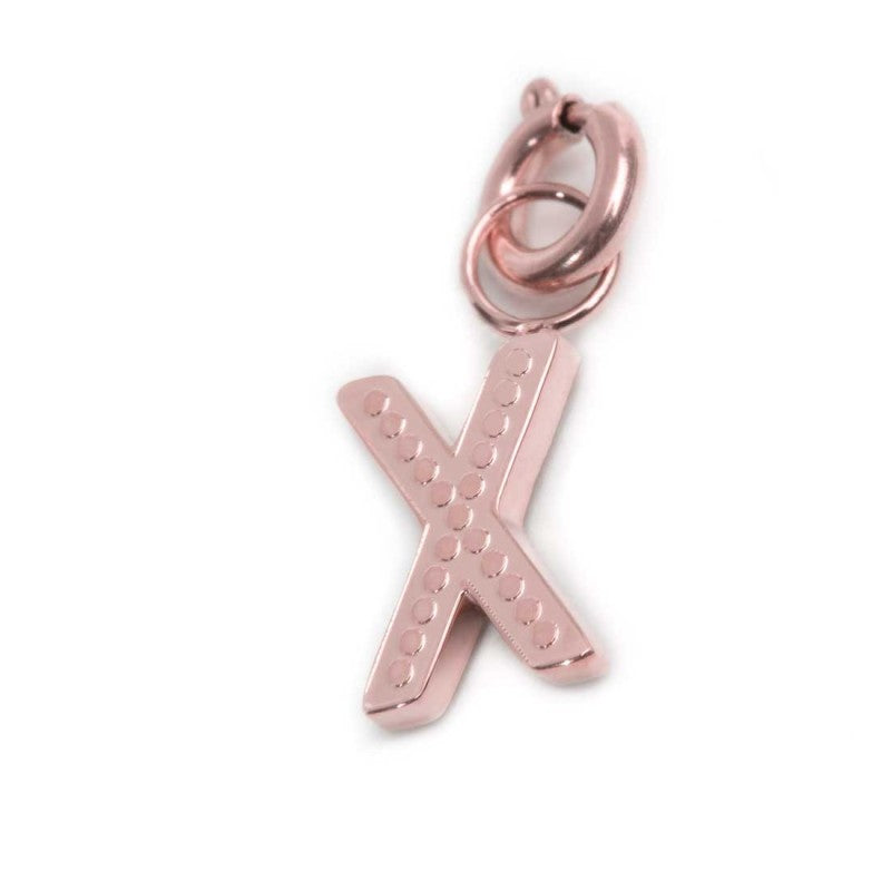 Charm lettera X con cristalli - Desidero