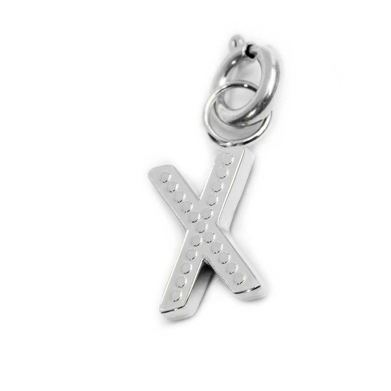 Charm lettera X con cristalli - Desidero