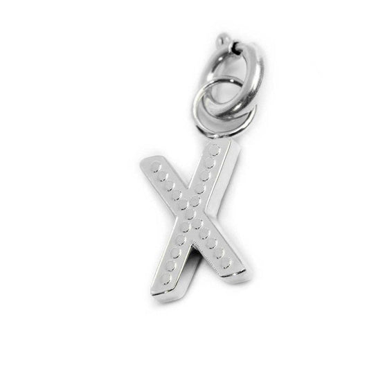 Charm lettera X con cristalli - Desidero