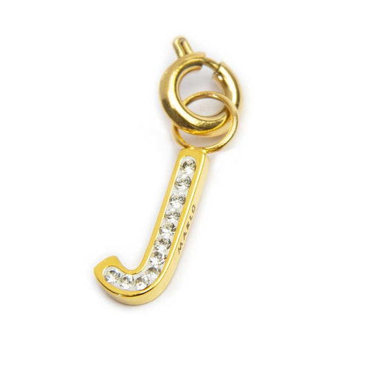 Charm lettera J con cristalli - Desidero