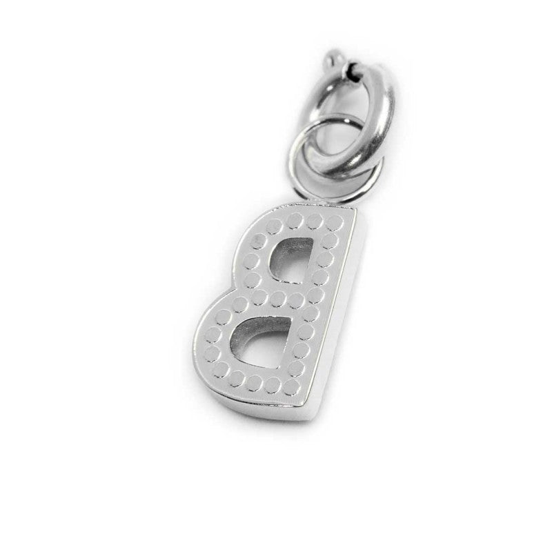 Charm lettera B con cristalli - Desidero