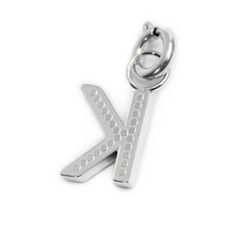 Charm lettera K con cristalli - Desidero