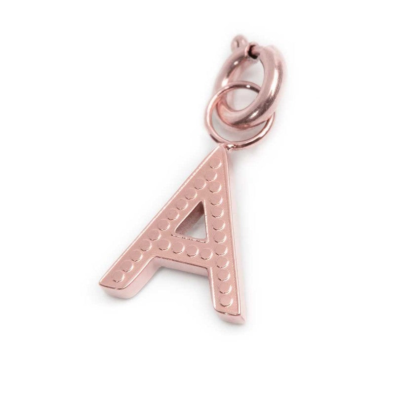 Charm lettera A con cristalli - Desidero