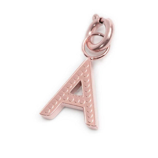 Charm lettera A con cristalli - Desidero