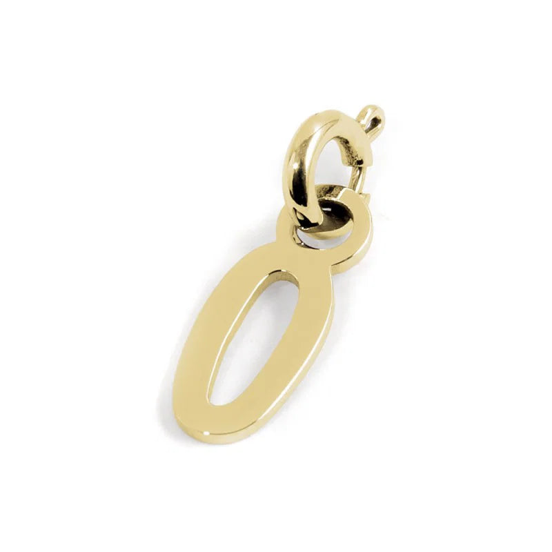 CHARM LETTERA ORO