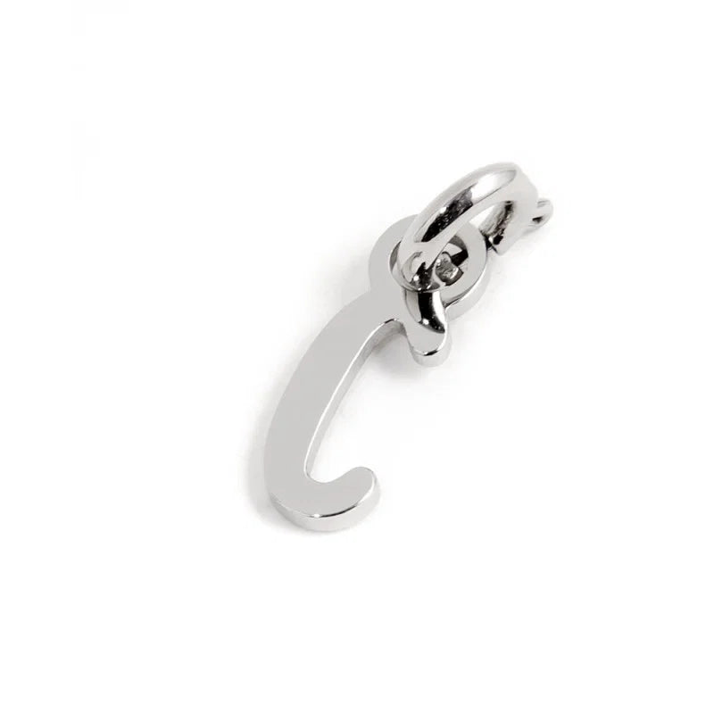CHARM LETTERA ACCIAIO