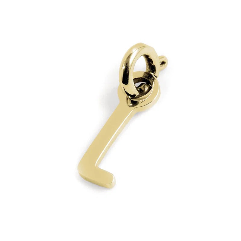 CHARM LETTERA ORO