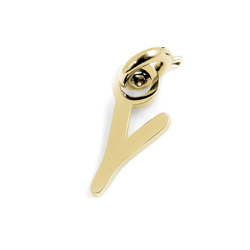 CHARM LETTERA ORO