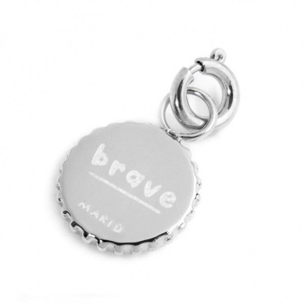 Charm Medaglietta Con Sole E Strass - Desidero