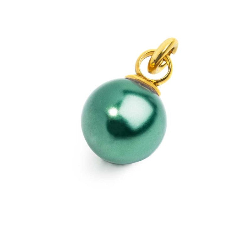Charm perla rivestita 10mm
