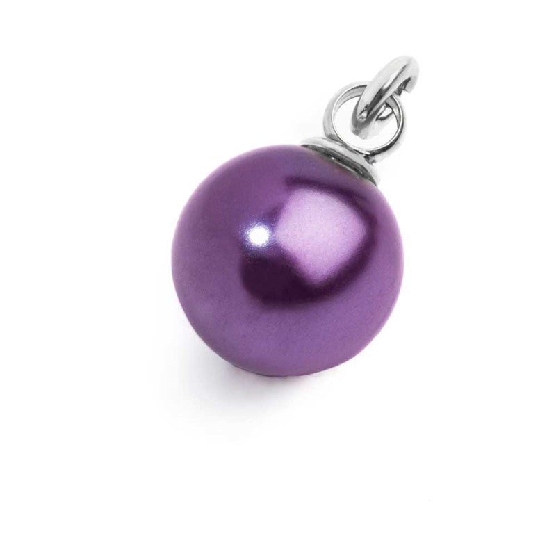 Charm perla rivestita 12mm
