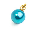 Carica l'immagine nel visualizzatore della galleria, Charm perla rivestita 12mm
