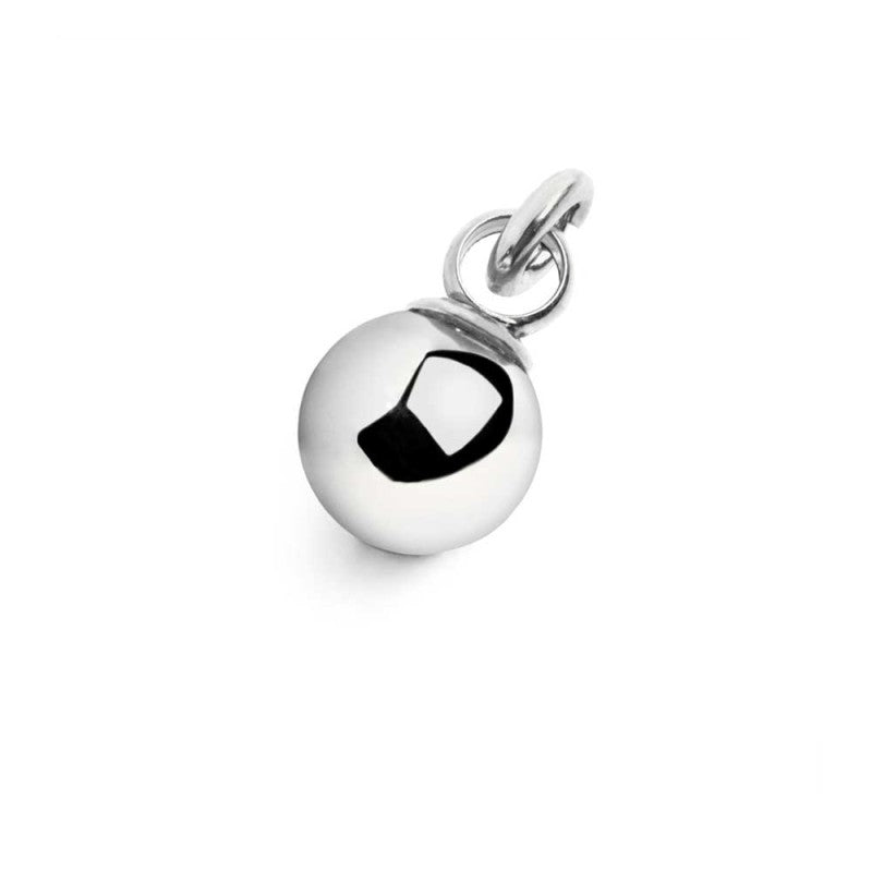 Charm perla rivestita 8mm