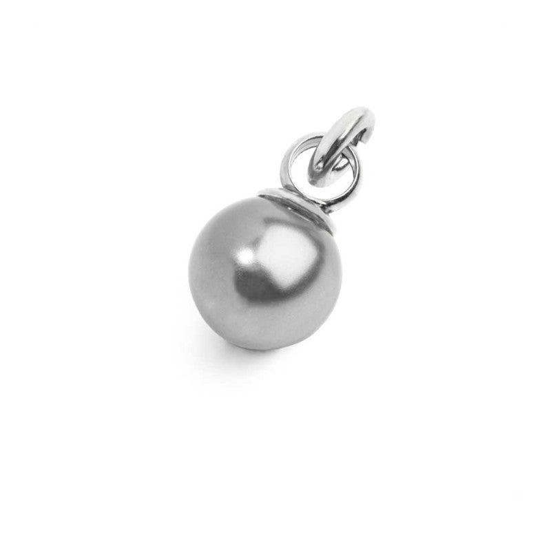 Charm perla rivestita 8mm