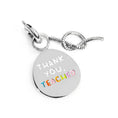 Carica l'immagine nel visualizzatore della galleria, CHARM THANK YOU TEACHER E NODO
