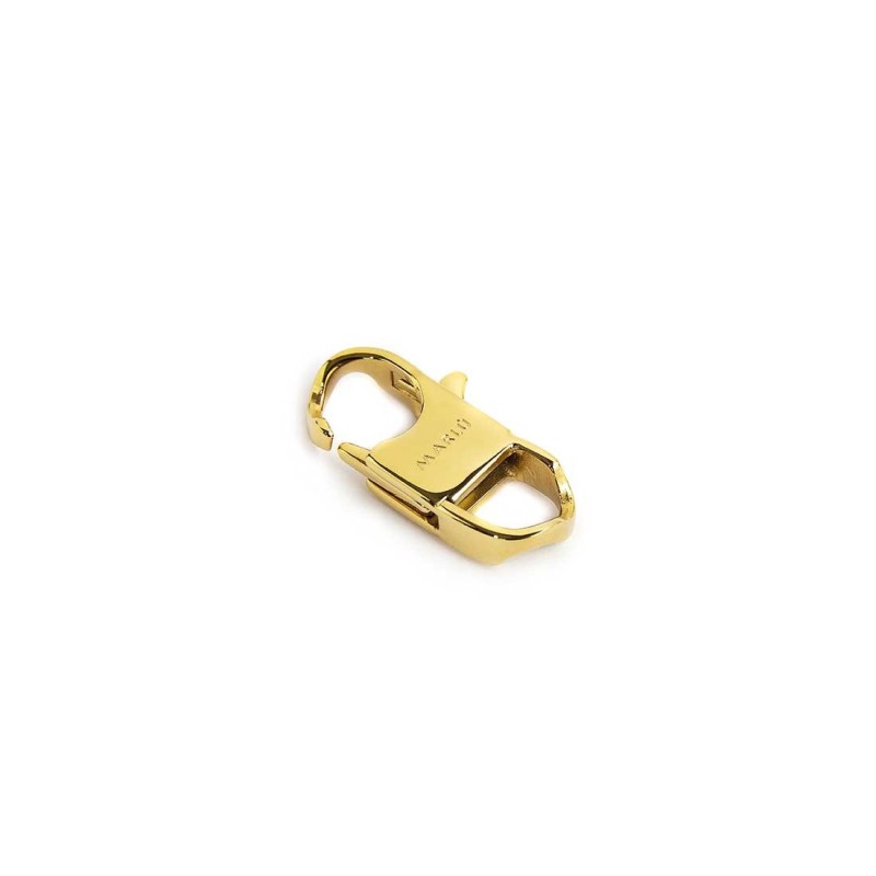 Chiusura a moschettone 2,2cm pvd oro