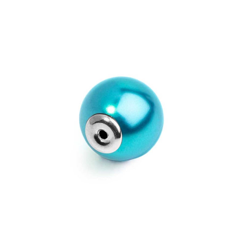 Chiusura orecchini perla rivestita 10mm