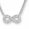 Carica l'immagine nel visualizzatore della galleria, COLLANA RODIATO CRYSTAL CM 43
