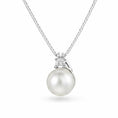 Carica l'immagine nel visualizzatore della galleria, COLLANA RODIATO BIANCO CM 43
