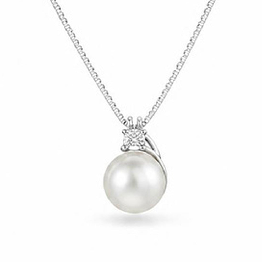 COLLANA RODIATO BIANCO CM 43
