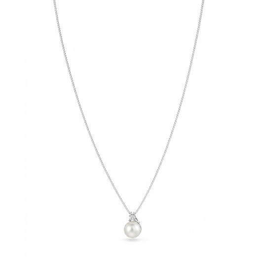 COLLANA RODIATO BIANCO CM 43