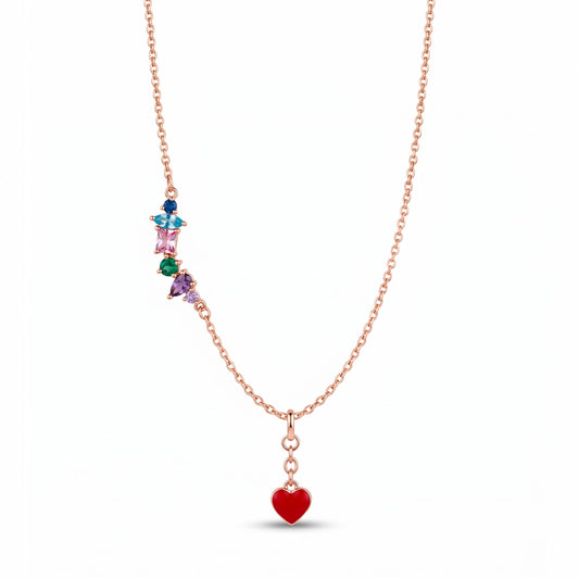 Collana Linda Rosa