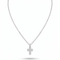 Carica l'immagine nel visualizzatore della galleria, COLLANA RODIATO CRYSTAL CM 43
