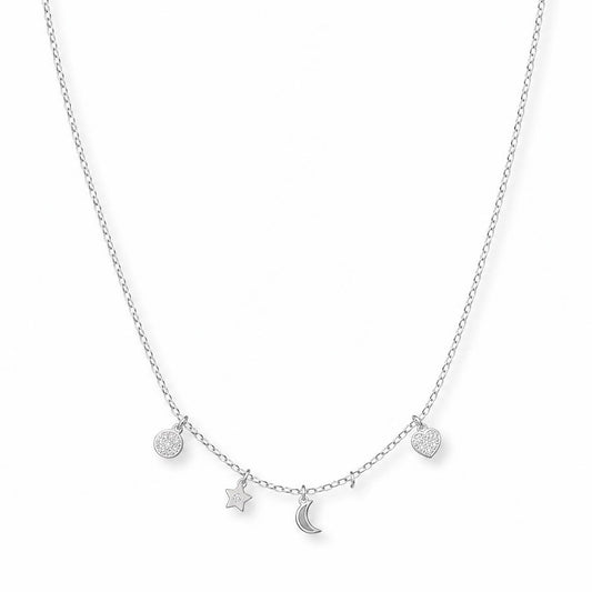 COLLANA RODIATO CRYSTAL CM 43