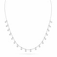 Carica l'immagine nel visualizzatore della galleria, COLLANA RODIATO CRYSTAL CM 43
