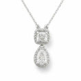 Carica l'immagine nel visualizzatore della galleria, COLLANA RODIATO CRYSTAL CM 43

