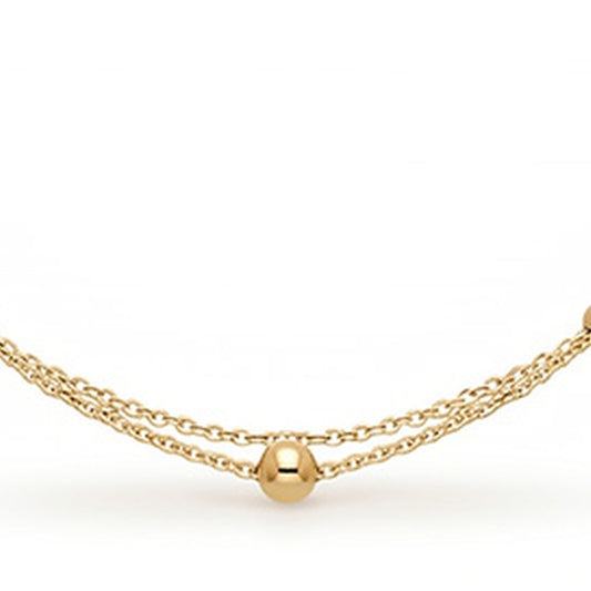 COLLANA DORATO CM 43