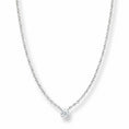 Carica l'immagine nel visualizzatore della galleria, COLLANA RODIATO CRYSTAL CM 45
